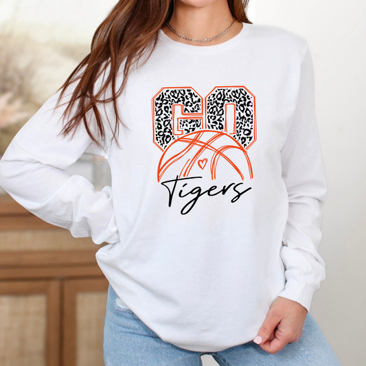 Go Tigers Long Sleeve (Bella Canvas)