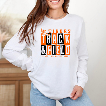 Tigers Track Long Sleeve (Bella Canvas)